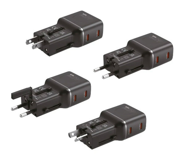 Mobile Origin 45W Travel AdapterEU/US/UK/AU PW26black - 1504128 - zdjęcie 4